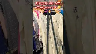 Edenrobe flat 60% off mid summer sale 🔥🥳💕#short #youtubeshorts #miraalvlogs #edenrobesale