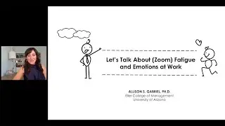 Allison Gabriel: Zoom Fatigue and the Science of Recovery | 2022 Wharton Future of Work Conference