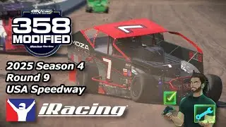 358 Modifieds at USA Speedway! | 2025 S4 R9 | iRacing