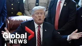 Trump vetoes a bipartisan resolution that blocked his national emergency