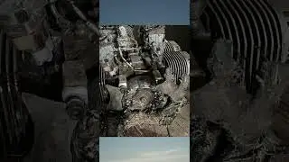 Беccтартерная версия двигателя Shahed-136/Герань-2 #стартер #шахед #герань2 #shahed136