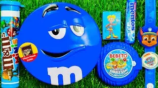 Satisfying Video | Unboxing Skittles and Rainbow M&M'S Candy From Colorful BoxesASMR