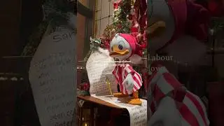 Main Street Christmas Windows #disney #disneyworld #shorts #shortsfeed #shortsvideo #ytshorts #yt