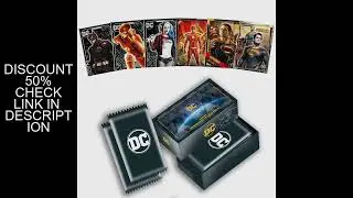 DC Movie Series Justice League Peripheral Superman Rare S Cards Marvel The Avengers Booster Box Kids