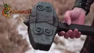 Calimacil - Brokk, the Troll Crushing Hammer - LARP hammer