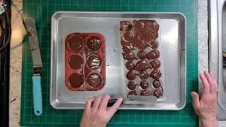 How to Make Gold Chocolate Spheres For Cake Decorating | Cake Decorating Tutorial