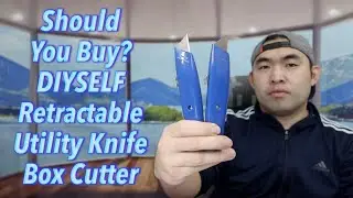 Should You Buy? DIYSELF Retractable Utility Knife Box Cutter