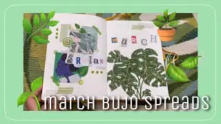 💫some late march BUJO spreads💫