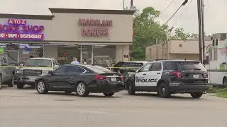 Robbery suspect killed in shooting at Houston donut shop, police say