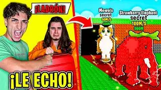 ECHO al PRESO de la CARCEL PARA SIEMPRE de MI CASA por ROBARME BRAINROTS de Steal a Brainrot!