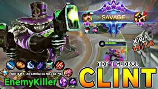 Clint Unstoppable Build - Top 1 Global Clint by EnemyKiller - Mobile Legends