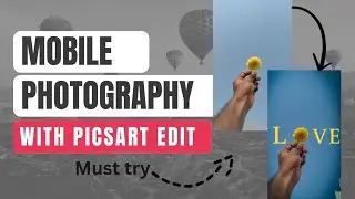 things to do when you are really bored|| creative mobile photography with picsart edit at home||#yt