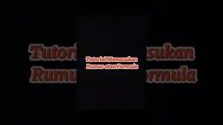 Tutorial cara membuat Table, Chart/Diagram, Form dan Rumus (SUM, AVERAGE, MAX, MIN) di MS. Excel