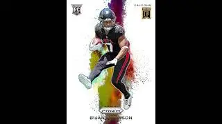 Bijan Robinson Color Blast Football Cards #footballcards