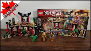 LEGO - Ninjago - Set #71735 - Tournament of Elements - Speed Build - Review