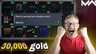 Spent 30000 Gold on Golden Hunt - modern warships 