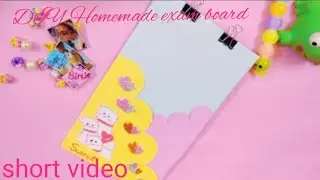 DIY exam board/How to make homemade writing board/clipboard at home