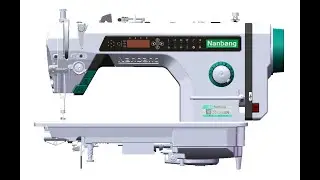 NBD5 Nanbang Brand direct drive lockstitch machine with automatic thread trimmer