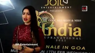 Joil Entertainment Present Teen Mr Miss Mrs Supranational 2021 Jury Name Khooshbu Khan