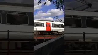 Greater Anglia Class 317 over bridge