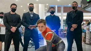 LEVEI O HOMEM ARANHA NO MEIO DO SHOPPING E CAUSOU CONFUSÃO!!