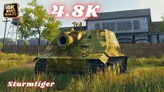 Sturmtiger 4.8K Damage 5 minute gameplay World of Tanks