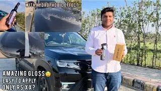 Car101 Graphene Ceramic Coating Spray 🔥 | अब घर बैठे कार चमकाओ 😎| Aman Antil |