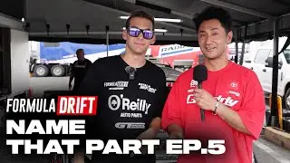 FD Drivers & Crew Guess Car Parts | O&rsquo;Reilly Random Part Challenge Ep.5
