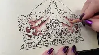 Adult Coloring | Magical Dawn | Hour Glass Part 1