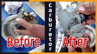 Carburetor cleaning | Bajaj boxer | 4s champion calibre