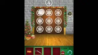 100 Floors - Level 5 Seasons Tower Christmas Special Walkthrough / Solution Floor 5 100 Floors