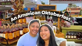 OKTOBERFEST 🍻| AN AMERICAN SMALL TOWN VOLKSFEST | craft beer, food, farmer's market, Bavarian fun 🇩🇪