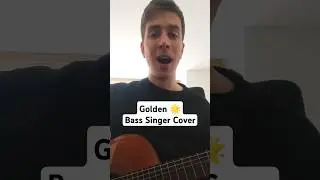 Golden Bass Singer Cover | KPop Demon Hunters##deepvoice  #vocalcover #kpopdemonhunter #golden