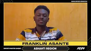 Frankly Asante is ready for the Master League #GhanaeSports Master League #Fc24