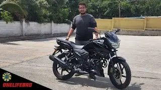 New 2024 TVS Apache RTR 160 2v Ride Review in Kannada#ridingreview Glossy Black | ⚡ ಕನ್ನಡದಲ್ಲಿ ⚡