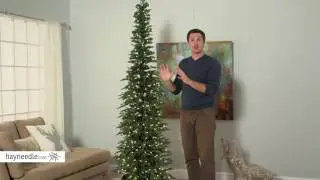 Bixley Pencil Pre-lit Christmas Tree - Product Review Video