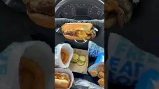 Sonic Mukbang. Their smash burger is good🔥 #sonic #mukbang #foodasmr #eatingshow @sonicdrivein