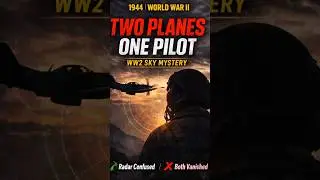 Radar Saw Two Planes&hellip; Only One Took Off | WW2 Air Force Mystery ✈️#WW2Mystery#trending#shorts