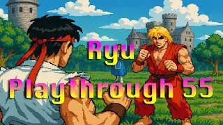 SF2 Hyper: Full Ryu Playthrough [Run 55] | SNES Gameplay
