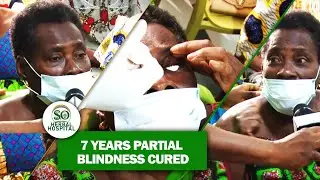 7 YEARS PARTIAL BLINDNESS CURED