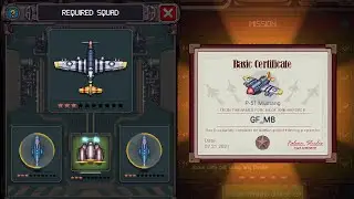 P-51 Mustang BASIC Certificate Level - 1945 Airforce Gameplay