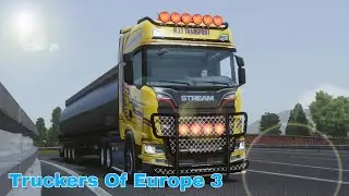 Truckers Of Europe 3 [Звук двигателя Scania S730] графика  #truckers #of #europe3 #android #games