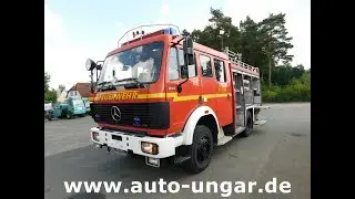 MB 1222 Automatik Feuerwehr Bj  93  TLF 16/25 4x4 2500Liter Wasser