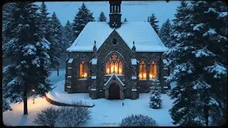 🎄 Cozy Winter Calm Ambience for Focus, Night Study and Deep Sleep Meditation