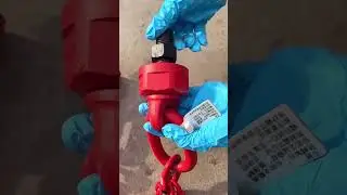 Grade 80 sling rigging! #rigging #sling #chain #viral #fyp