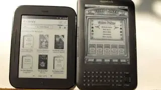 New Nook Touch vs Kindle 3 Comparison Review