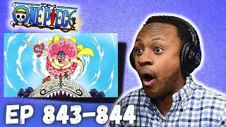She's a Scary, Funny, Savage 😂 One Piece EP 843-844 Reaction!