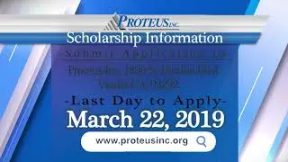 Proteus, Inc. Scholarship 2019