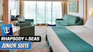 Rhapsody of the Seas | Junior Suite | Full Walkthrough Tour & Review | 2024