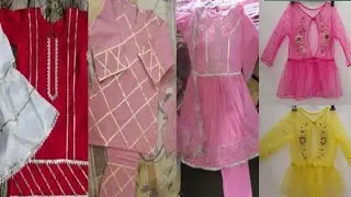 Most Beautiful And Colorful Baby Girls Dresses for Eid